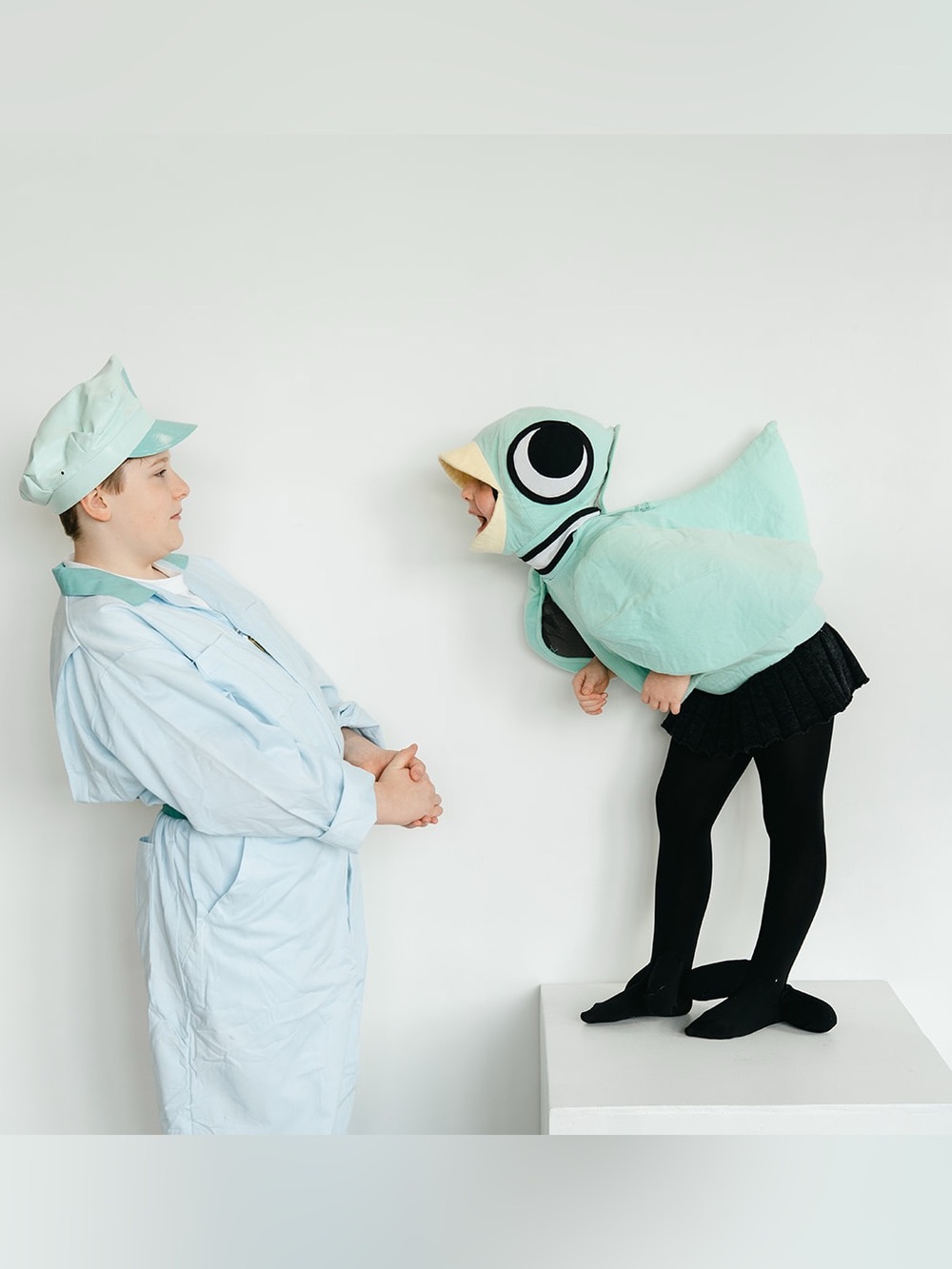 INCREDIBLE Pigeon & Bus Driver costume
